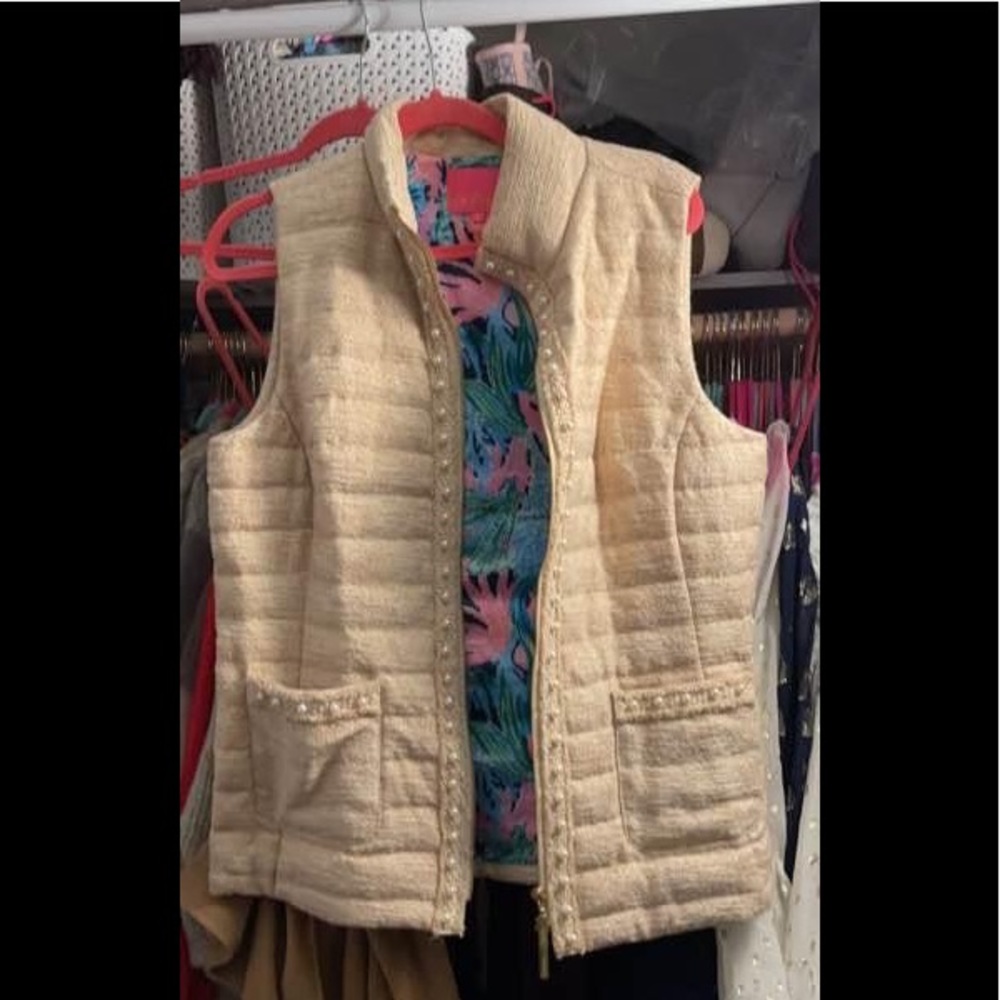 Noella Vest In Latte